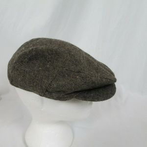 Stetson Accessories - Stetson Newsboy Hat Vintage Tweed Brown Wool Stetson Accessories - Stetson Newsboy Hat Vintage Tweed Brown Wool